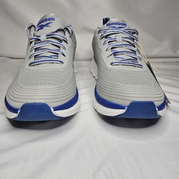 New Men Reebok 100233883 Road Strider Running Shoe Sneaker Grey Blue White 11.5 - Picture 6 of 13